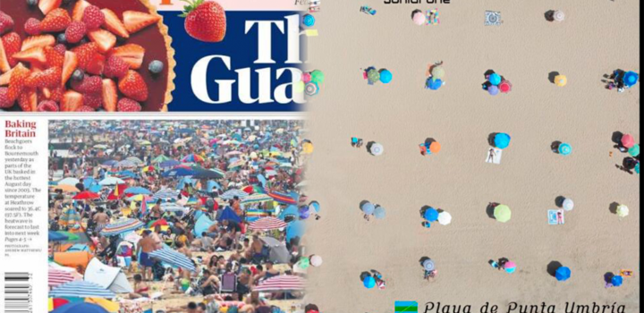Las playas de Huelva, un ejemplo internacional de gestión frente al coronavirus 🏖